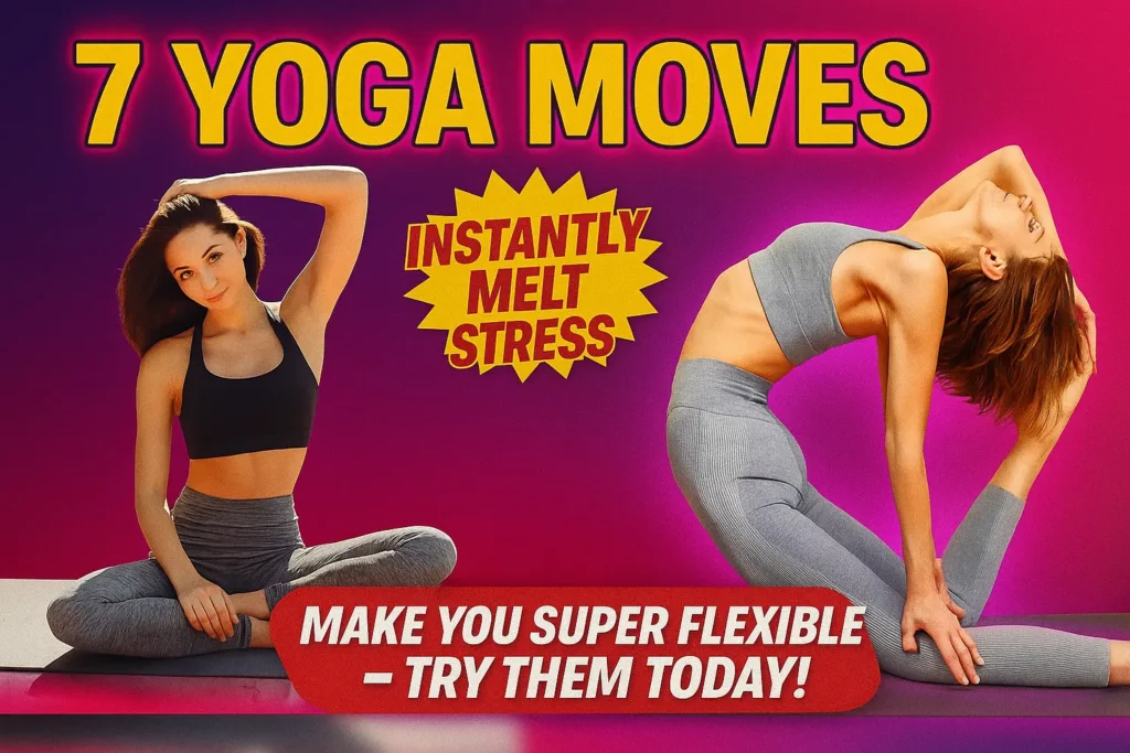 7 Yoga Moves That Instantly Melt Stress and Make You Super Flexible – Try Them Today!